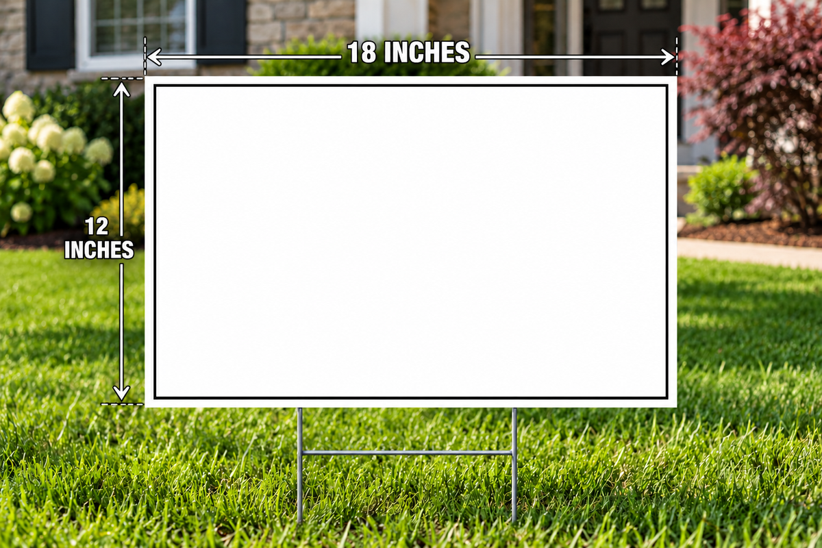 Large Standard Yard Sign
