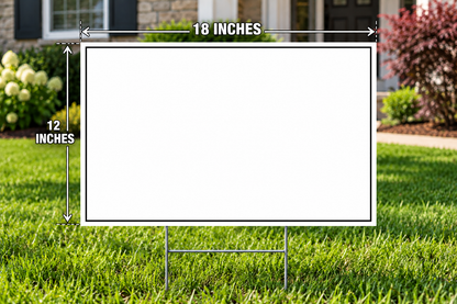Large Standard Yard Sign